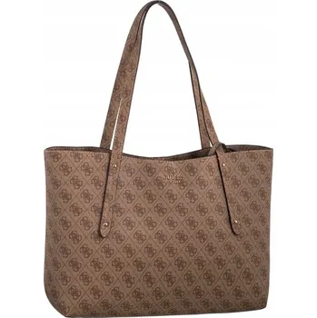 Kabelka Guess shopper kabelka eko kůže hnědá