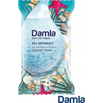 Mýdlo DAMLA TUHÉ MÝDLO MOŘSKÉ MINERÁLY 100G BÍLÉ