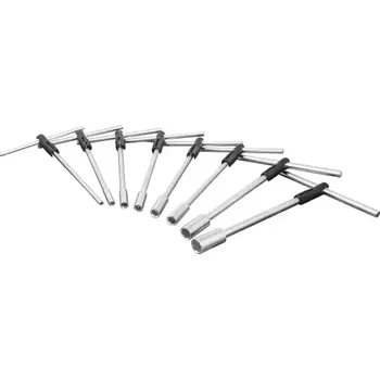 Klíč sada 8x T-klíčů délka 300 mm (6,8,10,12,13,14,17,19), BIKESERVICE