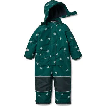 Kojenecká kombinéza 709499 - Tchibo - Dětská zimní kombinéza - pro miminko - vel. 74/80 - barva: modrá/s potiskem