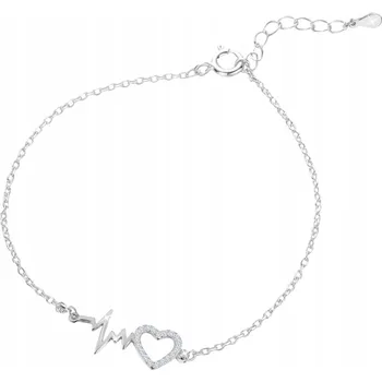 Náramek STŘÍBRNÝ NÁRAMEK LINIE ŽIVOTA NA KOTNÍK