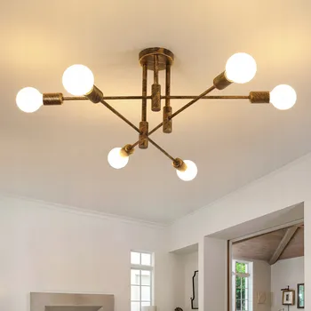 Závěsné svítidlo Comely Lustr E27, 6 žárovek/bodů E27