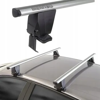 Příčník na automobil Střešní nosič menabo Delta silver AUDI A4 (B7/8E/8H) 4D, rok 2004-2007