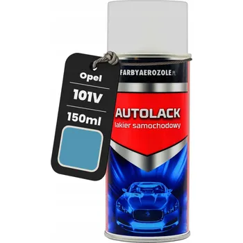Barva ve spreji PŘIPRAVENÝ SPREJ 150 Ml Akrylový lak pro OPEL 101V Topazsilber Met.
