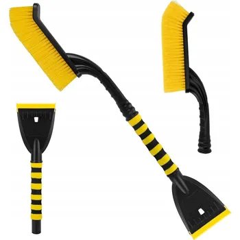 Autoškrabka ŠKRABKA NA LED S KARTÁČEM NA ODSTRAŇOVÁNÍ SNĚHU Z AUTA