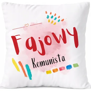 Obraz Polštář pro developera jako Dárek s s potiskem a fotografií Bílá PoliDraw