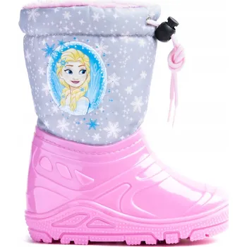 Dívčí sněhule Wojtyłko dětské sněhule růžové, velikost 25