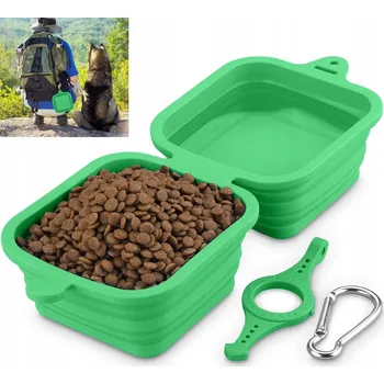 Miska pro psa MISKA GUMOWA PRO PSA SKLÁDACÍ CESTOVNÍ FTTOUUY 1240 ML BEZPEČNÁ