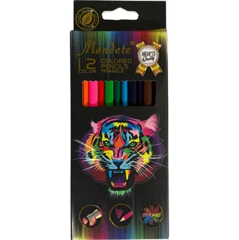 Pastelka Barevné pastelky 12 ks Typ: 1