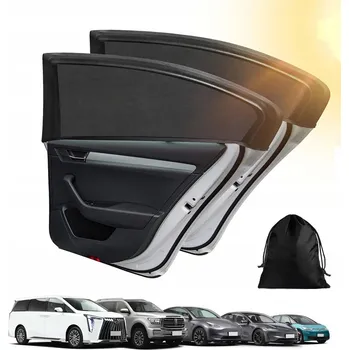 Stínítko do auta Sluneční clony Sada x2 na okna do auta