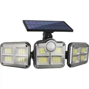 Zahradní dekorace Solar 122P Zahradní solární světlo 120x LED (Solární LED světlo s PIR čidlem pohybu)