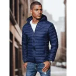 Pánská bunda přechodná žlutá Dstreet TX4407 Barva: Modrá, Velikost: L