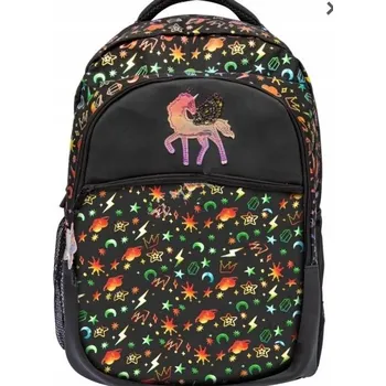 Školní batoh Vícekomorový Školní batoh AstraBag v odstínech šedé a stříbrné, 20 l