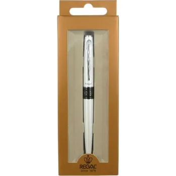 Bombičkové pero Regal 840 - bílá - 26840
