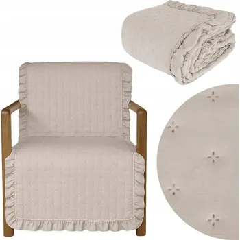 Prostěradlo Přehoz na postel Łóżkoholicy polyester 70 cm x 160 cm béžový