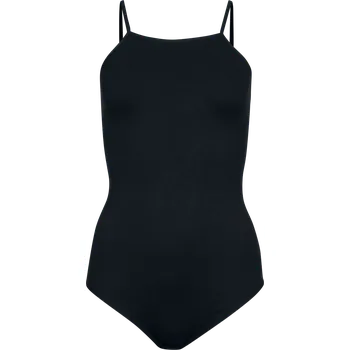 Body Body z Urban Classics - Dámské žebrované body - Ženy - černá