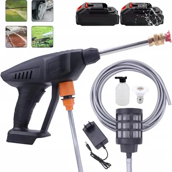 Vysokotlaký čistič AKUMULÁTOROVÁ TLAKOVÁ MYČKA NA ZAHRADU, OKNA A DLAŽBU, SADA POWER