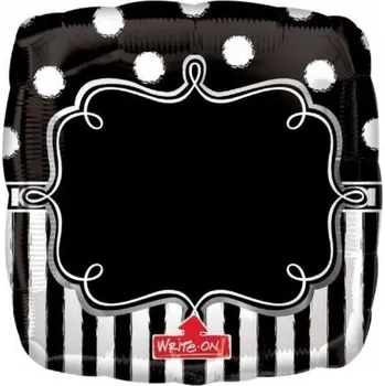 Balónek Fóliový balónek 81x81 cm Personalizovaná tabulka + fix
