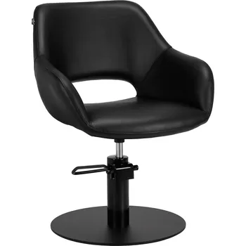 Kadeřnické křeslo Gabbiano Morena černé