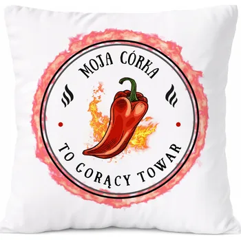 Polštář Polštář Pro Babičku jako Dárek s potiskem Fotografie Bílý PoliDraw