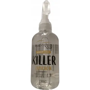 Vůně do auta Euphoria Car Killer Pohlcovač Pachů AmberGold Osvěžovač do auta i domu 200 Ml