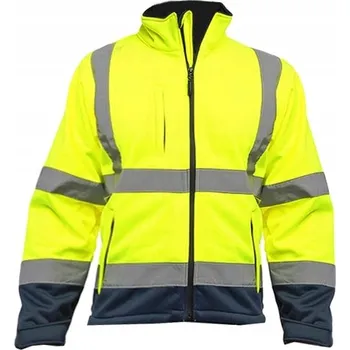Pracovní obuv Bunda KING BHP Kurtka softshell THUNDER Yellow velikost XL