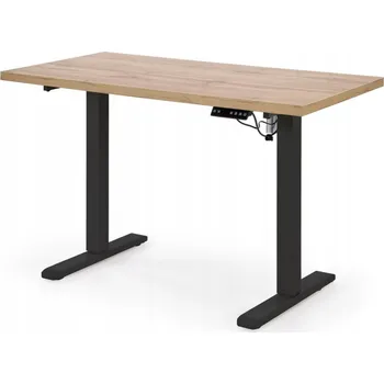 Psací stůl Obdélníkový psací stůl Halmar 60 x 120 x 75 cm černý, dub artisan