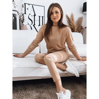 Dámský komplet MILIAN DSTREET AY0816 Barva: Béžová, Velikost: L