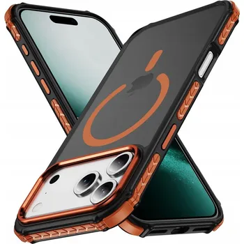 Pouzdro na mobilní telefon Zadní Kryt Erbord pro Apple iPhone 17 Pro oranžový