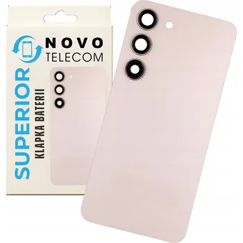 Pouzdro na mobilní telefon Kryt Baterie Levandulový pro Samsung Galaxy S23+ Zadní Panel Zadní Kryt