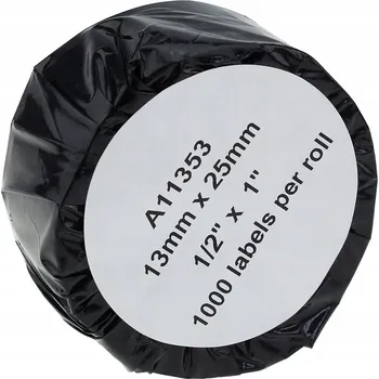 Pásek do tiskárny ŠTÍTKY SPECMARK 25x12 S0722530 pro DYMO 11353 12x25 1000 KUSŮ