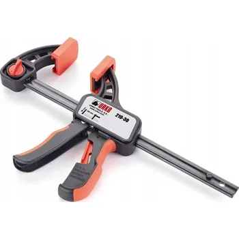 Truhlářská svěrka Jednoruční montážní svěrka s funkcí rozpínáku (20x6) 80/600mm URKO