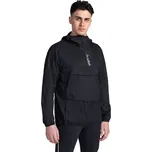 Pánská lehká anorak bunda KILPI ANORI S Černá, Bílá