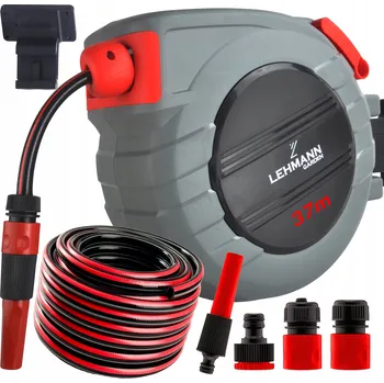 Zahradní hadice Naviják na zahradní hadici Lehmann 37 m 13 mm s automatickým navíjením