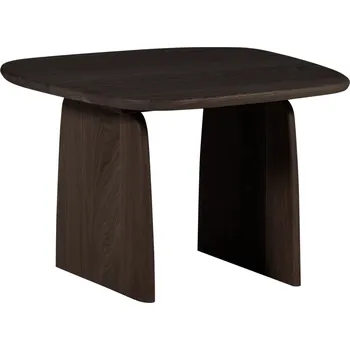 Konferenční stolek WOOOD Tmavě hnědý dubový konferenční stolek Tablo 60 x 60 cm