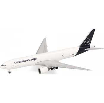 Plastikový model Herpa - Boeing B777-F, Lufthansa Cargo "2018s, ¡Hola Argentina!", Německo, 1/500