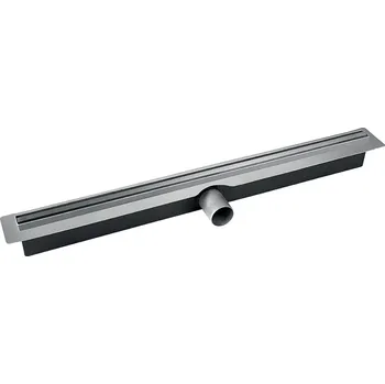 Odvodňovací žlab Laveo Sprchový odtokový žlab Slim 60 cm - COS_260D, nerez kartáčovaná