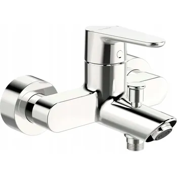 Vodovodní baterie Nástěnná vanová baterie Hansa HANSAVANTIS stříbrná