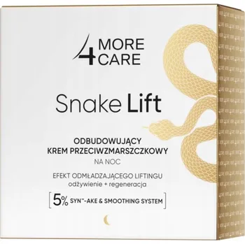 Pleťový krém Noční krém proti stárnutí pleti More4Care Snake Lift 0 SPF 50 ml