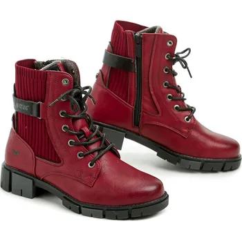 Dámská zimní obuv Mustang 1443-502-5 (976856) Červené 36