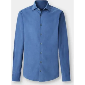 Pánská košile KOŠILE HACKETT LONDON SMART BABYCORD ETON BLUE