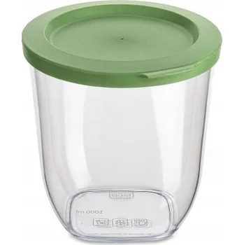 Dóza na potraviny Plastová dóza na sypké potraviny CONNECT, hermetická, 1000 ml, KOZIOL