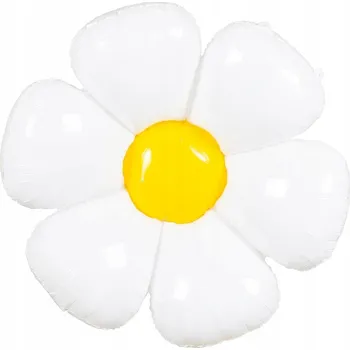 Balónek Fóliový BALÓNEK Sedmikráska velký KVĚT dekorace na PÁRTY