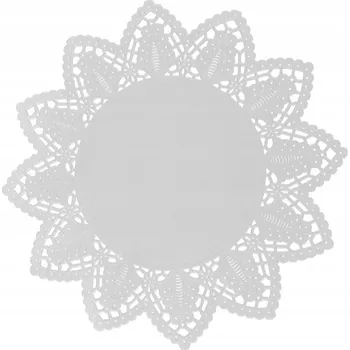 Papírový ubrousek Papírové ubrousky Kajm 20 cm bílé 12 kusů