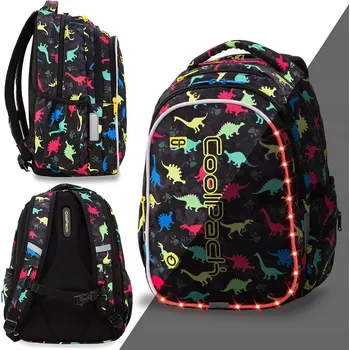 Školní batoh CoolPack s více přihrádkami, vícebarevný, 23 l