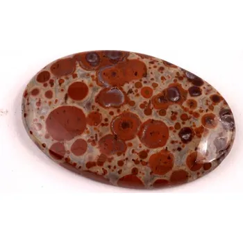 Přírodní kámen Kabošon Asteroid Jaspis č.6260 (34x22x5mm)