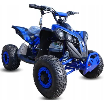 Dětské elektrovozidlo Čtyřkolka Bashan Mini E-quad Bombardier 1200w 48v Červená, Modrá