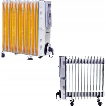 Topidlo Olejový radiátor Riwall 2500 W bílý