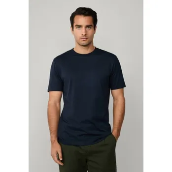 Pánské tričko TRIČKO HACKETT LONDON PIMA COTTON TEE NAVY
