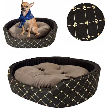 Pelíšek pro psa Šiška pelíšek pro psa hnědý 45 cm x 40 cm